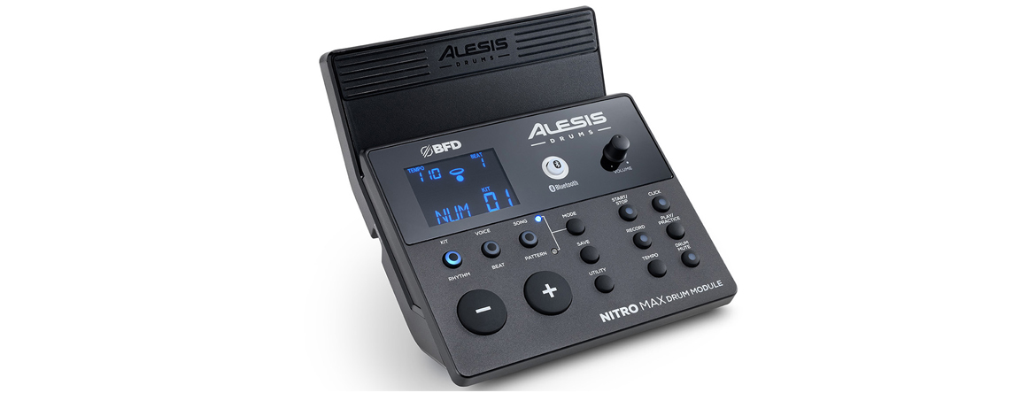 Nitro Max e-Drum Kit - ощущение премиум-класса в компактной установке Alesis